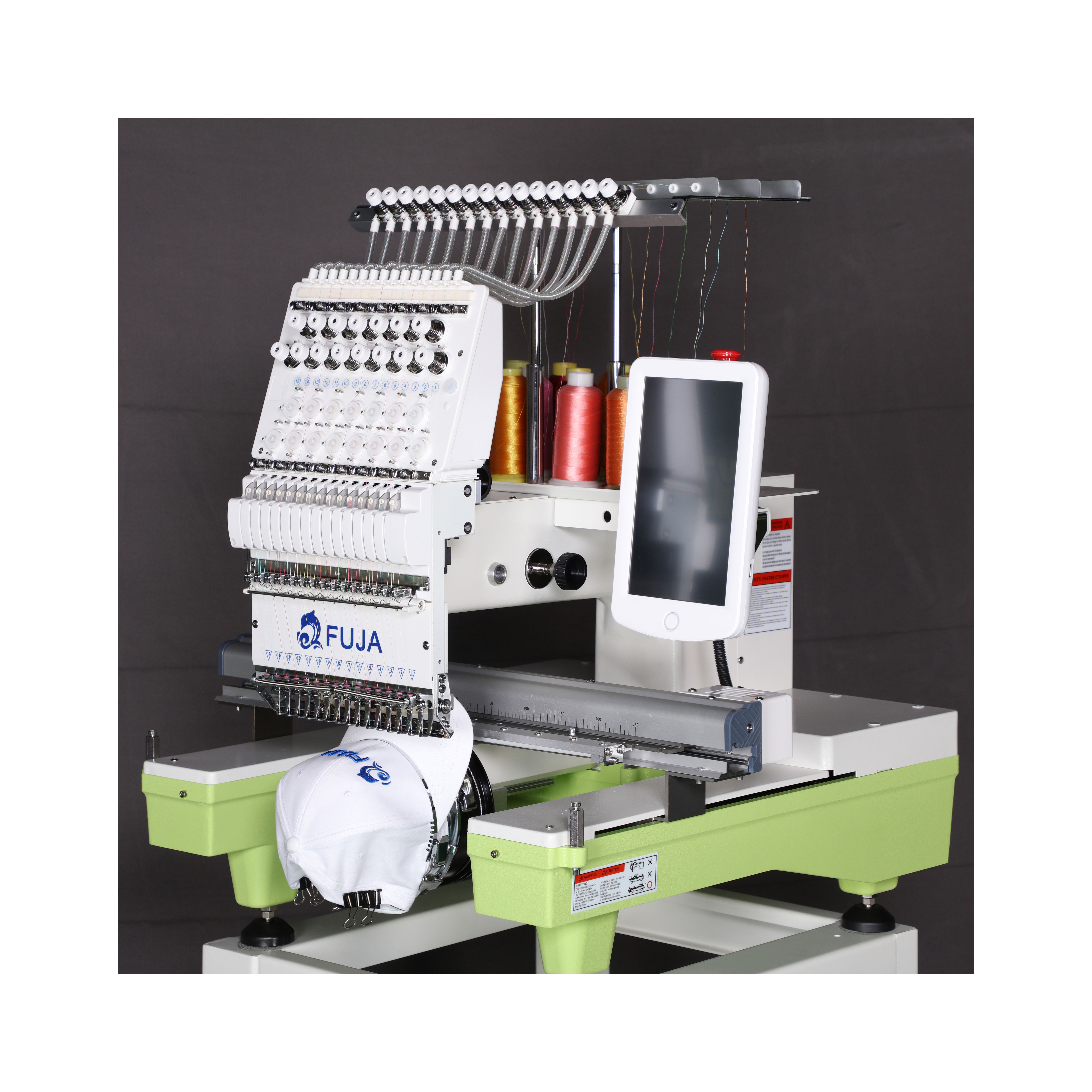 FUJA the latest single head 1501CS cheap computer embroidery machine