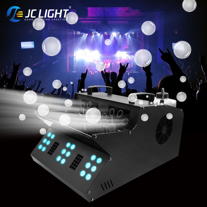 LED Bubble Fog Machine for Party and Wedding, 1500W
