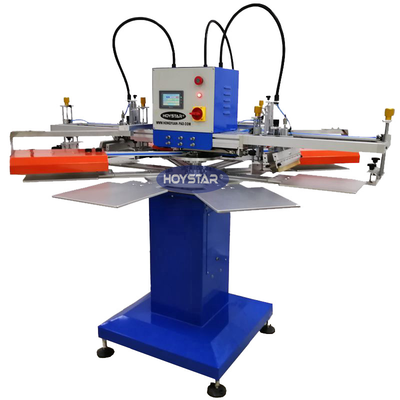3 Color tshirt screen printing machine automatic have stock in hand