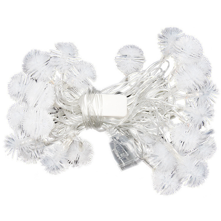 Silk Ball Indoor Solar String Lights Decoration String Lights USB Indoor And Outdoor For Party