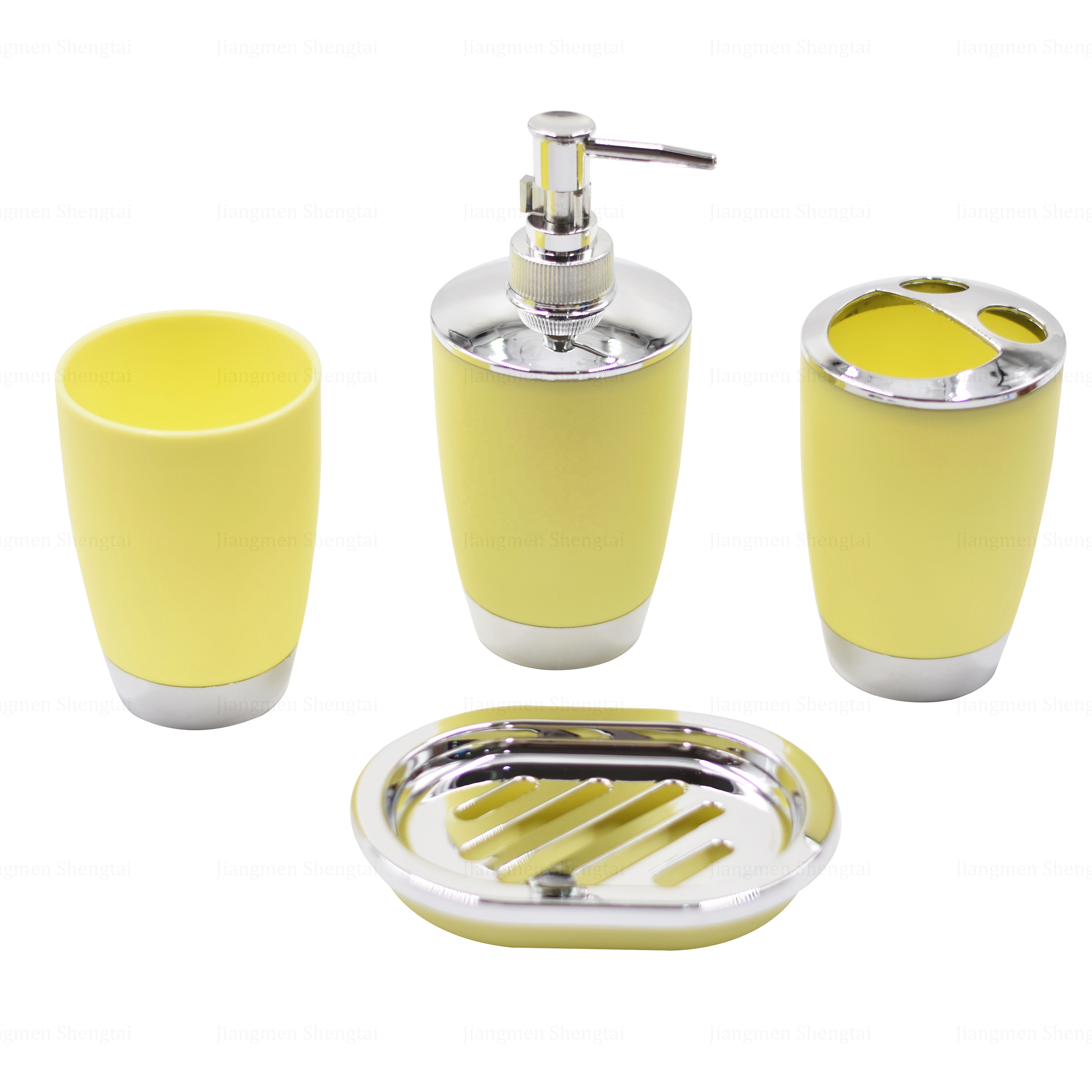 Hot Sale Four Pieces Bathroom Brush Bath Set Bathroom Accessories