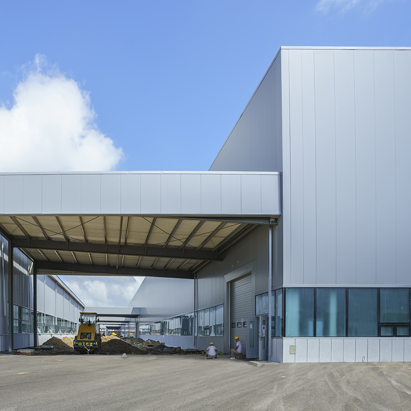 Low cost rapid assembly production workshop factory steel structure building