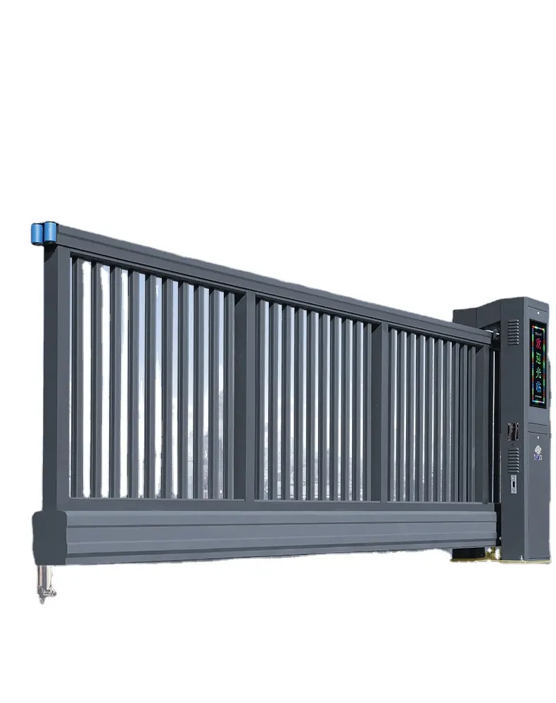 Auto  Aluminum extending gate electric sliding safety doors