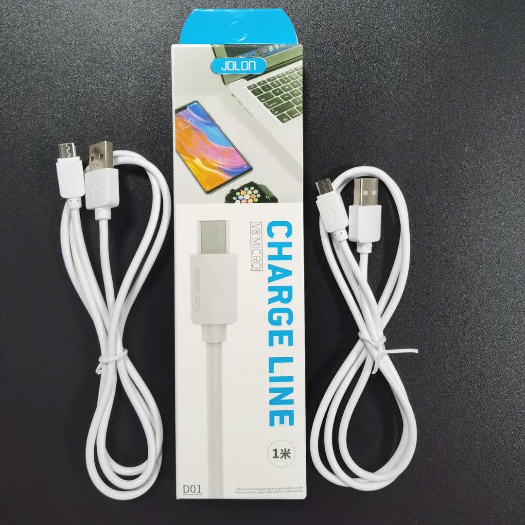 Розничная упаковка usb micro cable charger v8 1 метр зарядный кабель