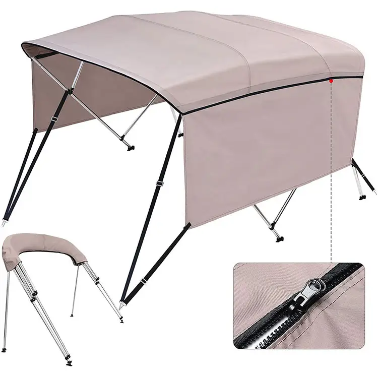 Marine Bimini Top Boat Accessories Foldable Easily Installed Kayak Cover Boat Canopy Universal