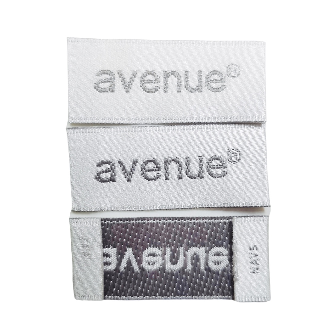 Heat Cut Woven Sewing Name Tags For Clothing