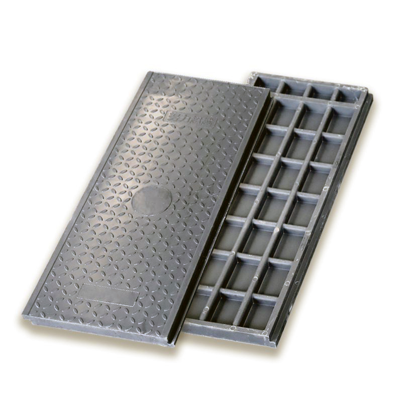 Light Duty Composite Floor Rain Water Fiberglass Square Ductile Smc Manhole Cover