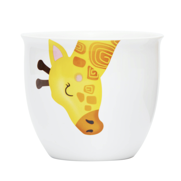 Creative cute 500ml breakfast Stoneware ceramic mug coffee animal mug for kids