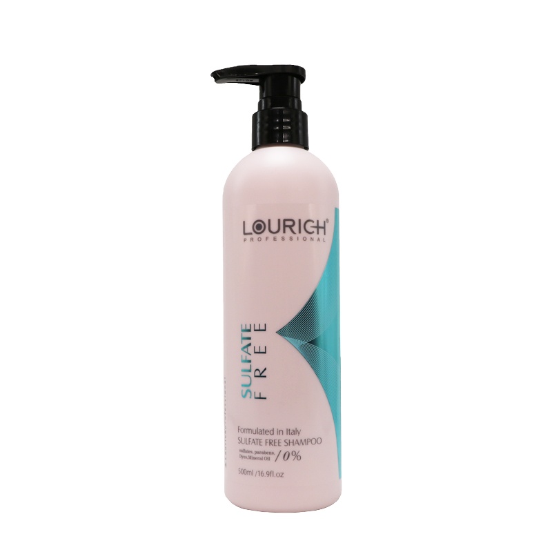 LOURICH professional oil frizz entangled hair treatment oil control sulfate free shampoo
