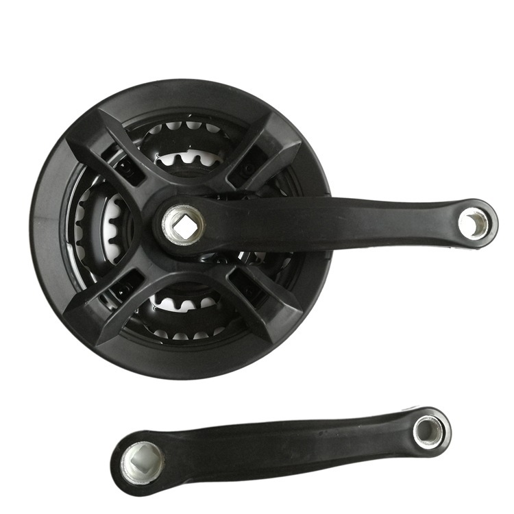 42/34/24T Road bicycle chainwheel and crank carbon steel bicycle freewheel crank for mountain