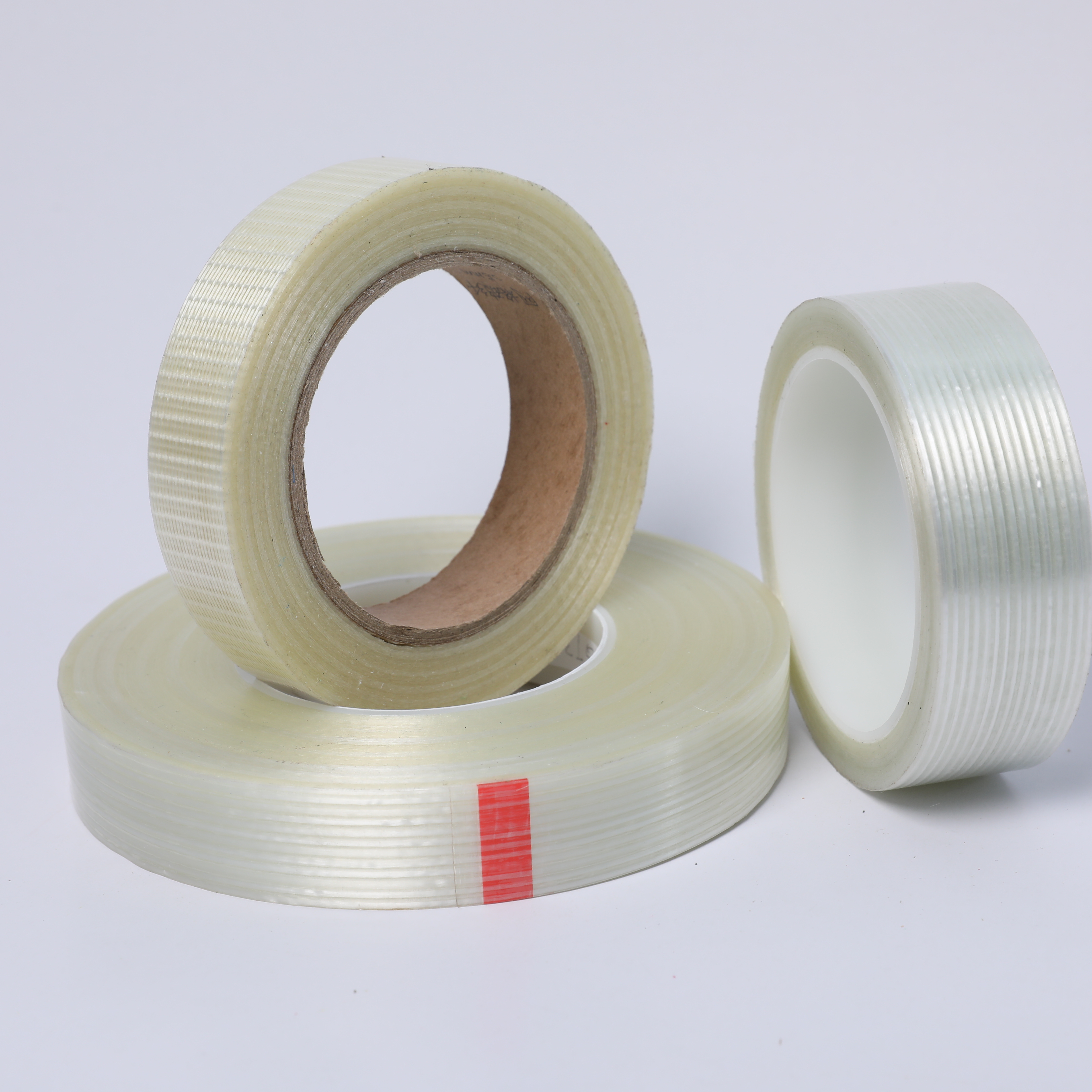 rubber High viscosity transparent bidirectional fiberglass filament adhesive tape use Fixation of model and heavy objects