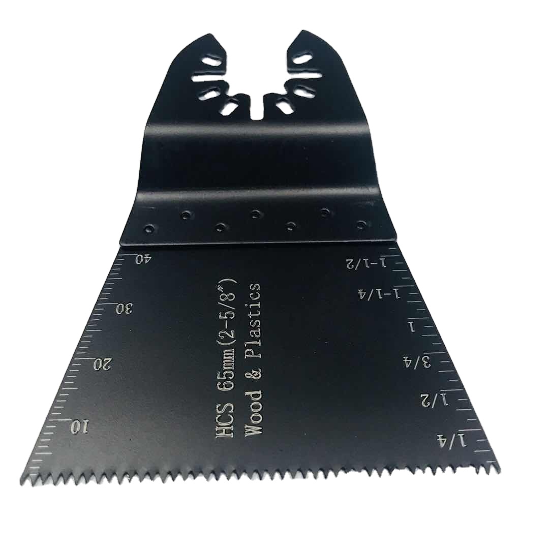 65x40mm High Carbon Steel Oscillating Multi Tool Saw Blade For Wood & Plastics Cutting