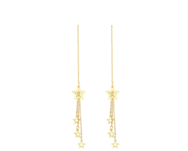 New Arrival Gypsophila Ear Line Stainless Steel Jewelry For Women