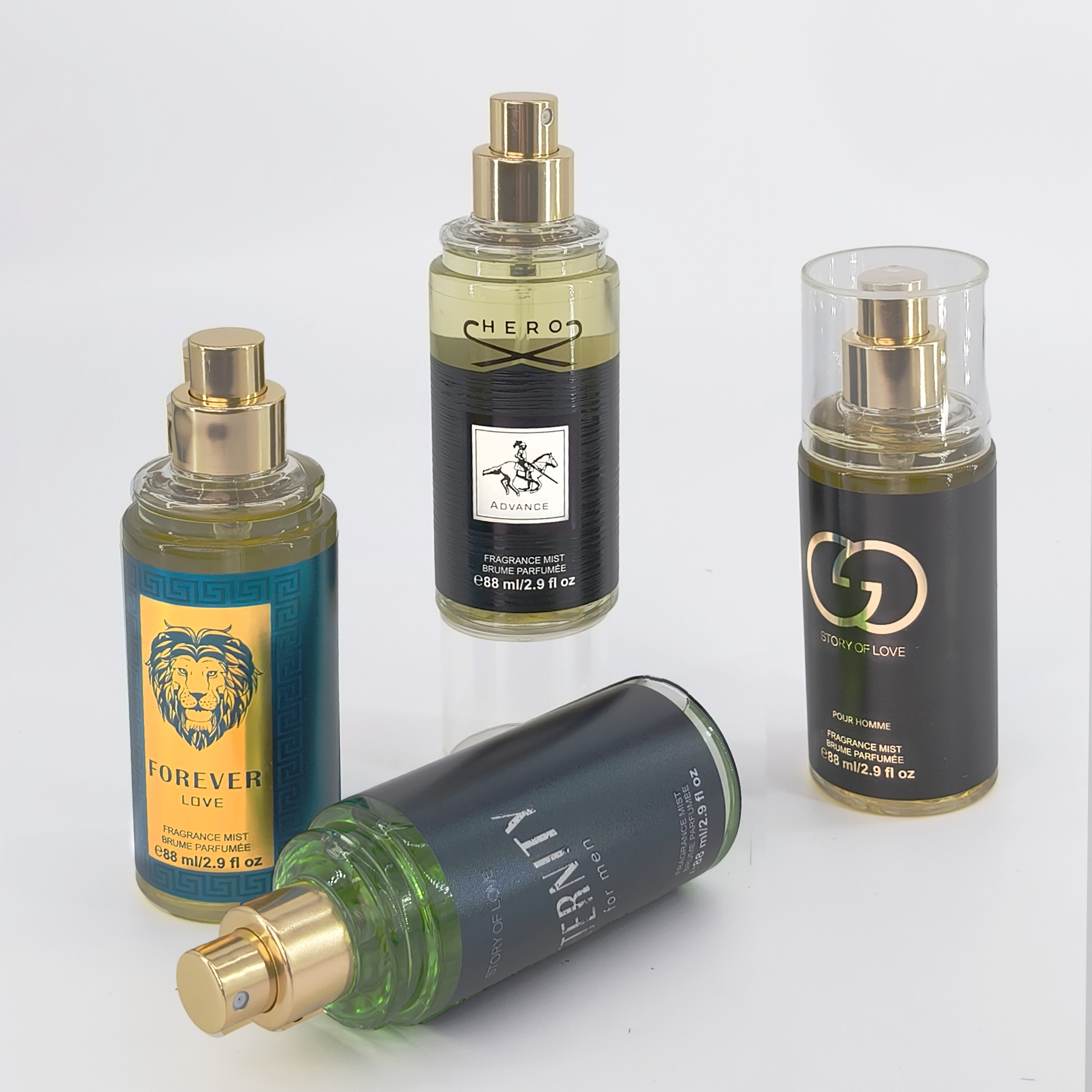 Wholesale long-lasting deodorant perfume flower fruit Perfume body spray cross-border explosive product long-lasting fragrance