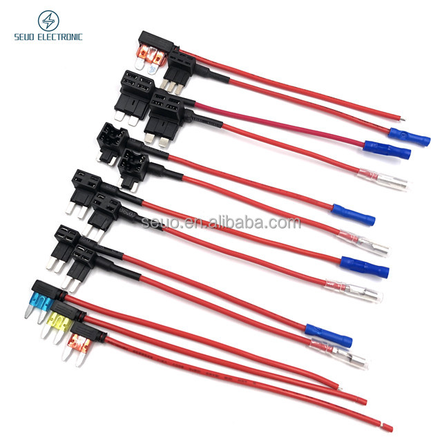SEUO brand 2021 NEW China supply ATC 300mm 10 Gauge 150+150mm In Line auto Fuse Holder