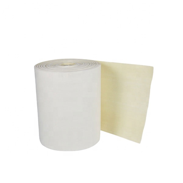 Hot selling Needle Punching Cotton Felt Fire Resistant Light Gram Weight High Temperature Filtration Spunlaced Aramid Fabric