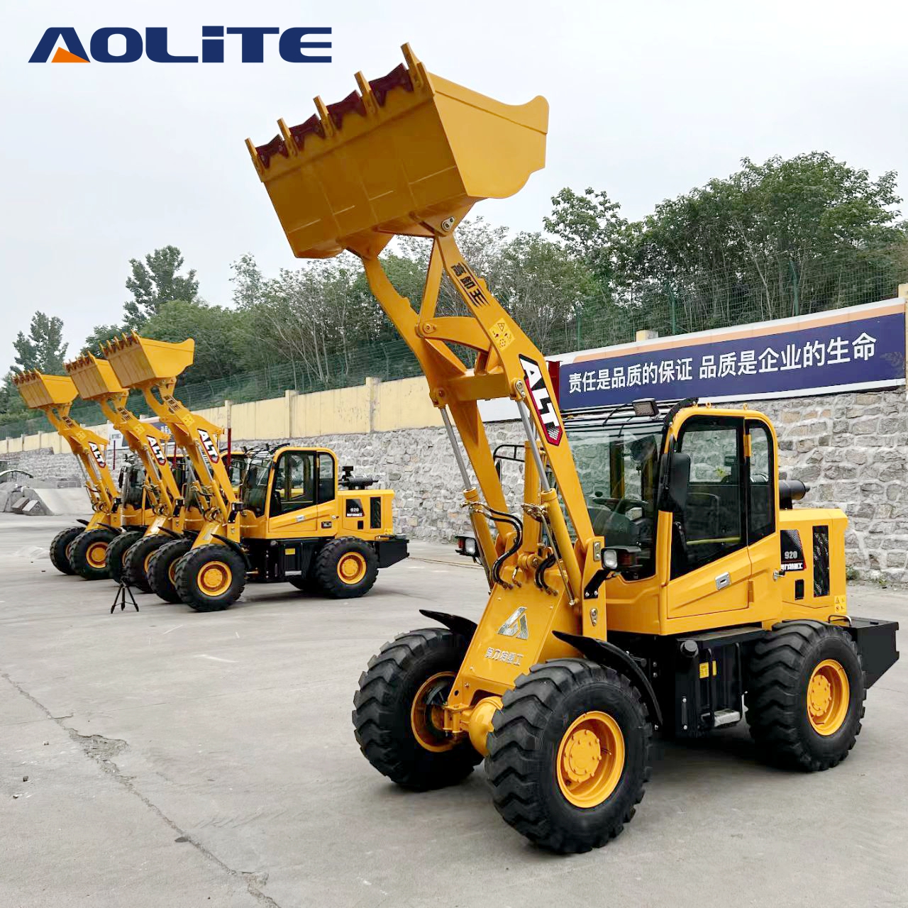 Миниатюрный китайский колесный погрузчик AOLITE factory 910D по низкой цене, мини-погрузчик-Китай