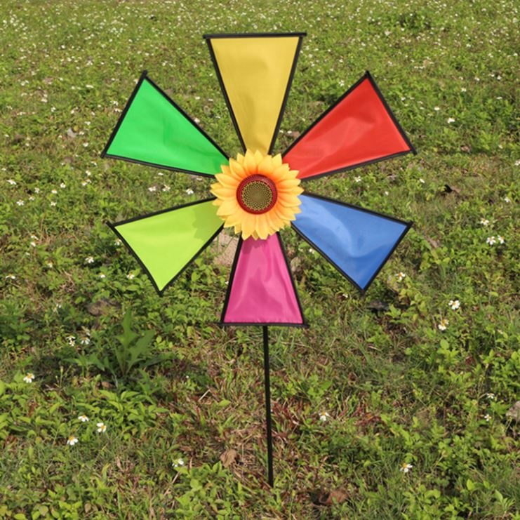 Outdoor Garden Plastic Spinning Cheap Kids Interesting Decorate Small Windmill Toys For Sale