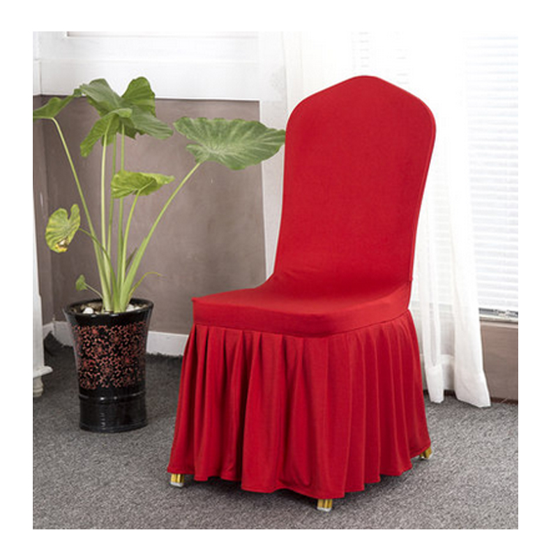 Wholesale promotion wedding hotel grey spandex chair covers royal blue