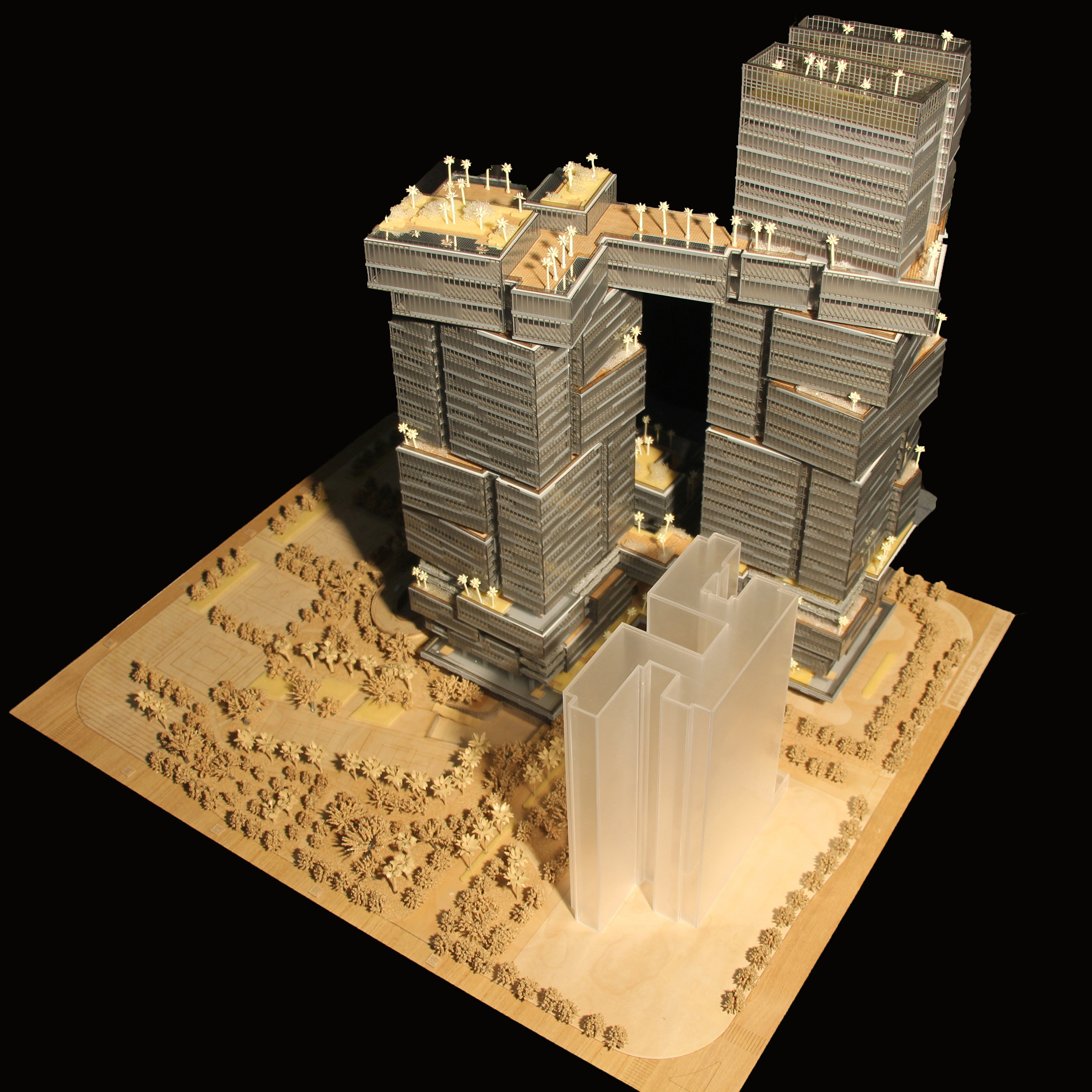 High quality real estate sales display building model fo real estate gifts