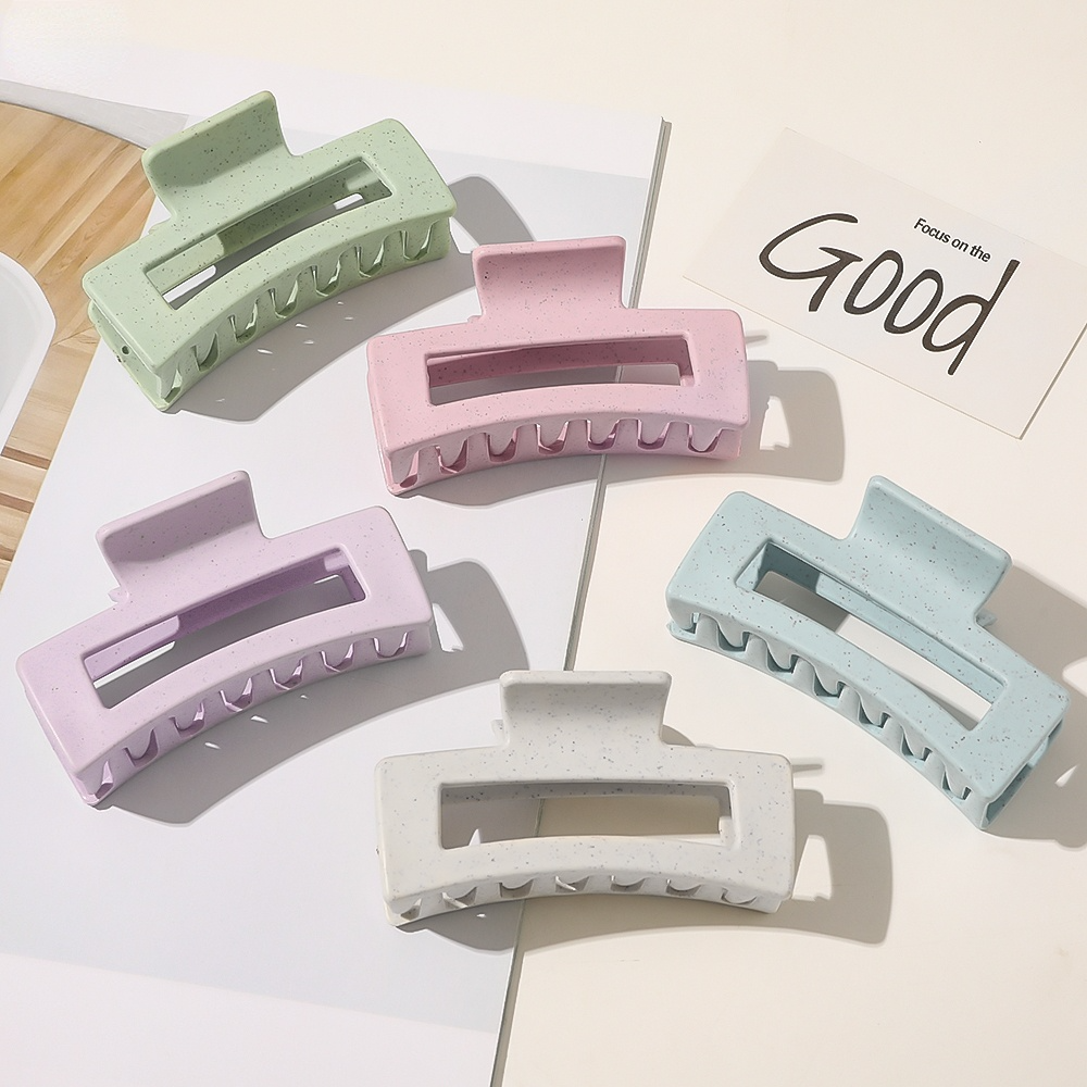 Large Matte Hair Claw Clips для Women и Girls, Nonslip, Thick, New