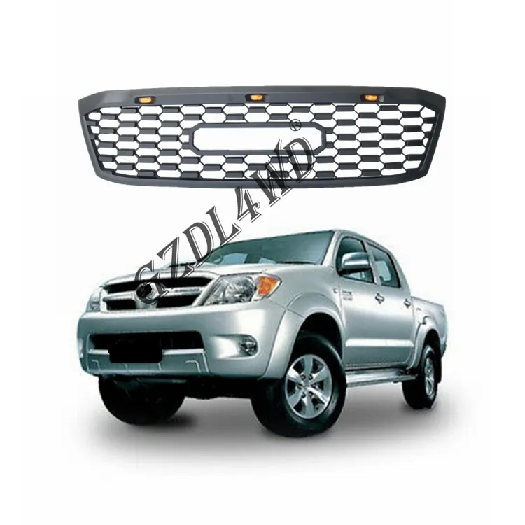 Автозапчасти для 05-11 Hilux Vigo решетка со светодиодом