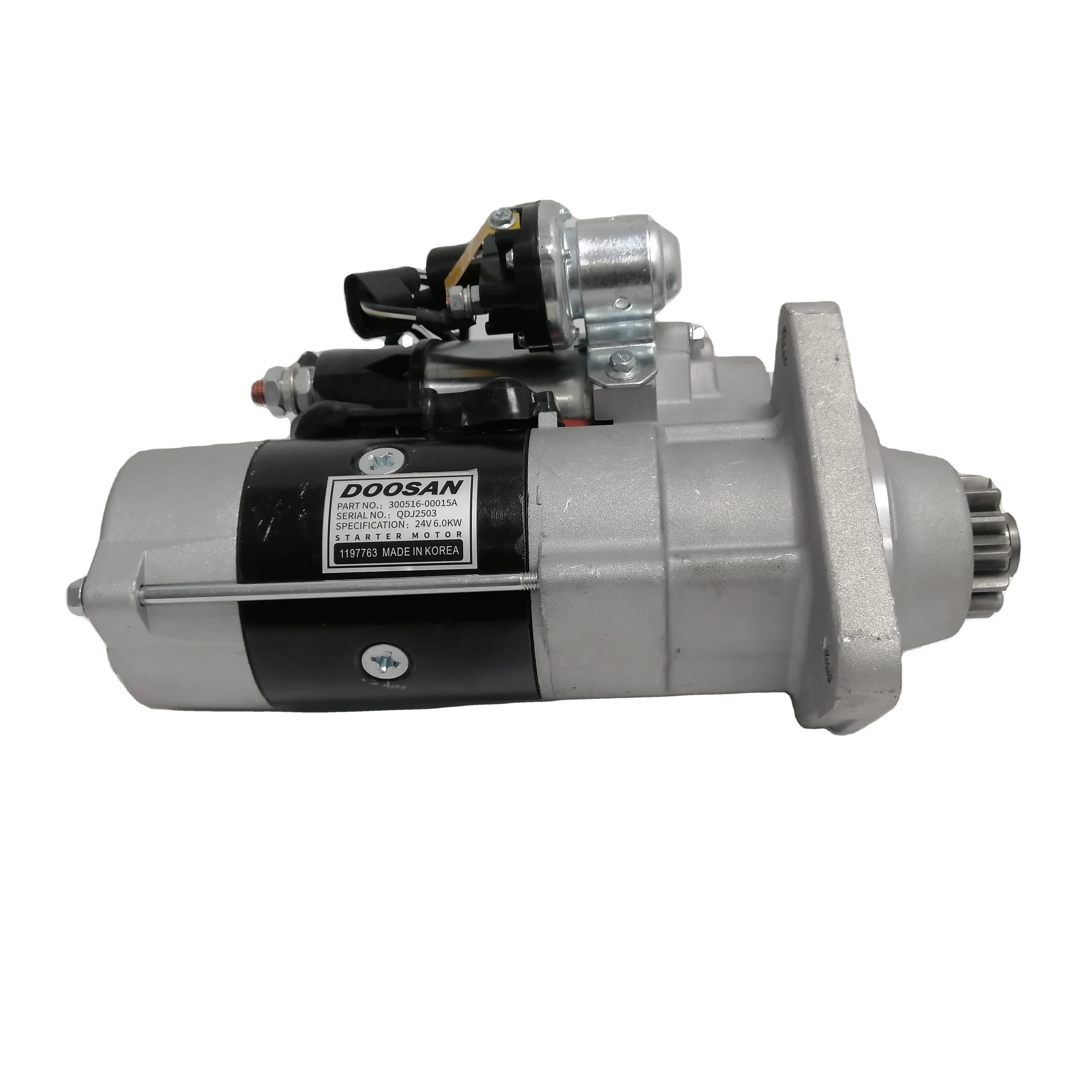 Автобус Daewoo DL08 Детали двигателя 300516-00015 Стартер для Doosan