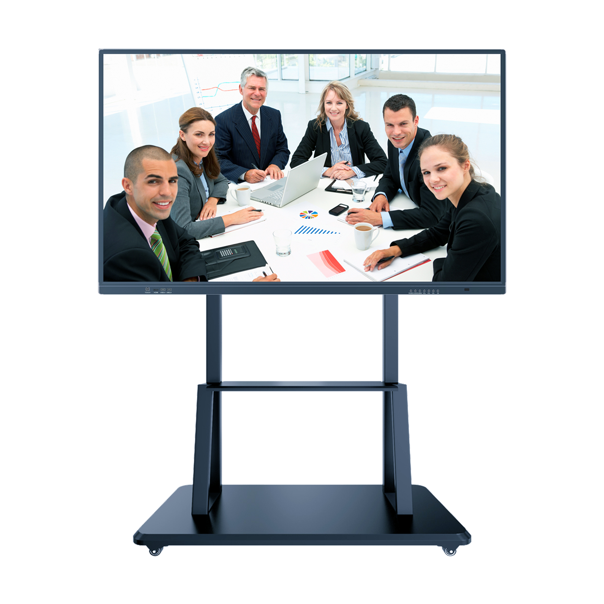 Крытый 110 дюймов 3840*2160 смарт-доска Сенсорный Экран smart tv интерактивный
