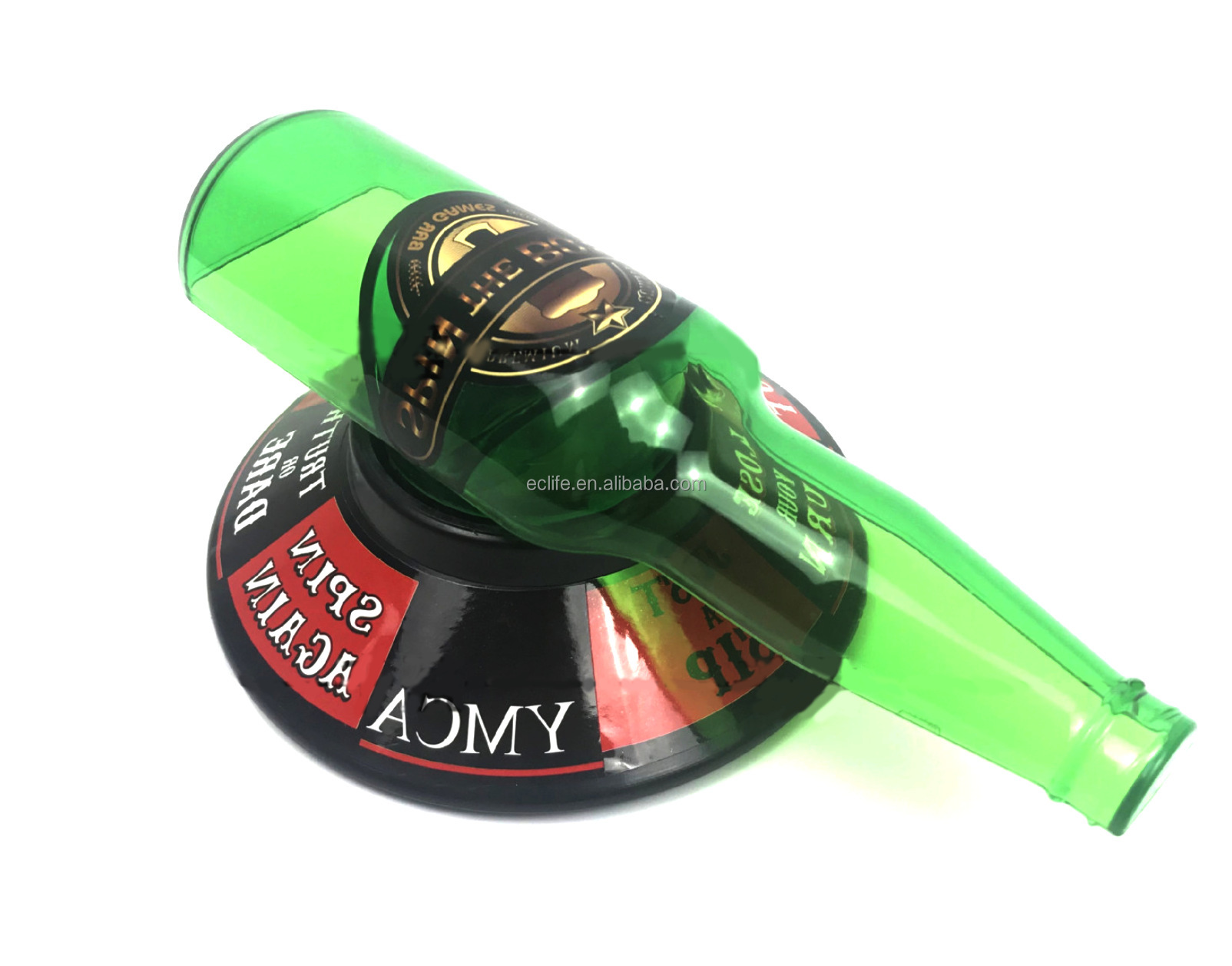 Amazon Hot Selling Adult Party Game Set Roulette Beer Bottle Gambling Drinking Spin the Bottle Game