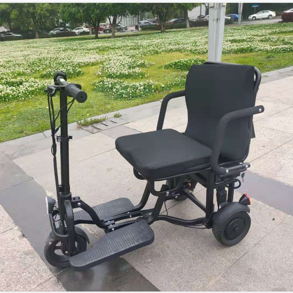 36v 300W 350W Recreational Foldable Folding Electric Tricycle Power Wheelchairs