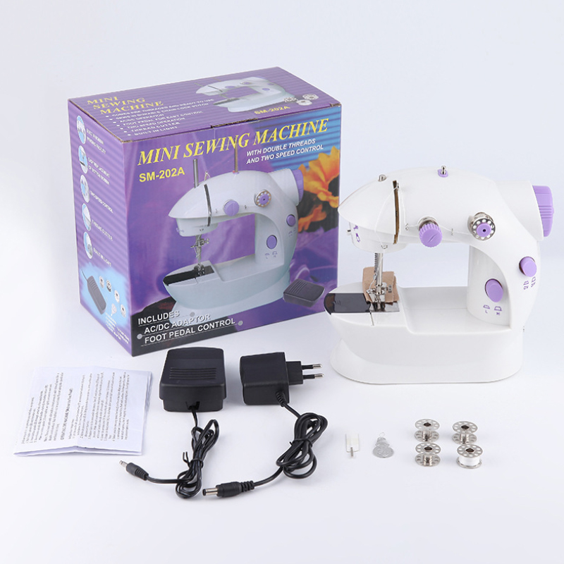 Portable Handheld Sewing Machines Stitch Needlework Cordless Clothes Fabrics Electric Stitch Set