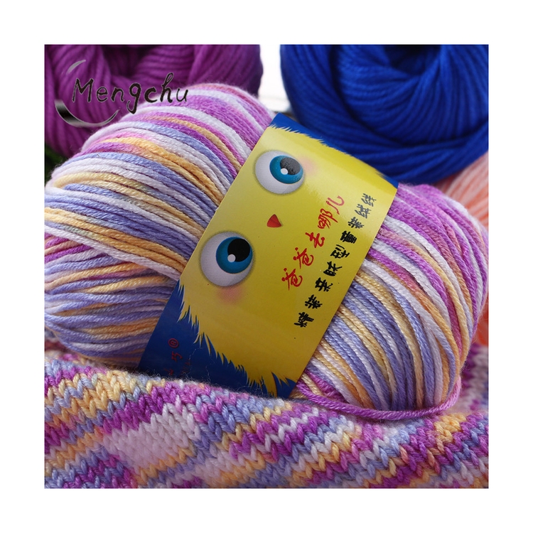 Детская Хлопковая пряжа Yarncrafts для ручной вязки, оптовая продажа