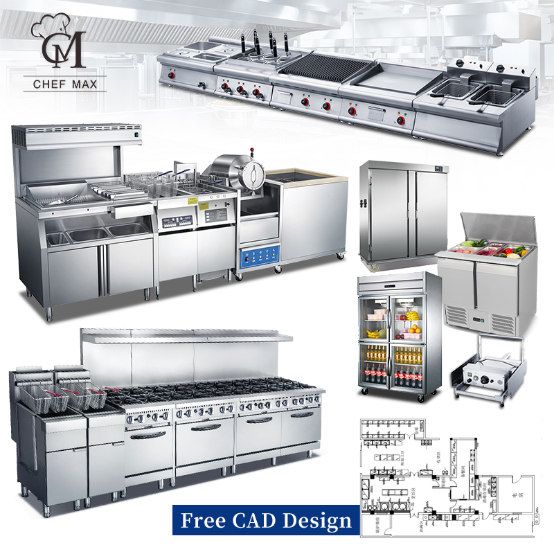 Automatic Kitchen Equipment Manufacturer Restaurant Machines Cocina Industrial Equipments Gas Restaurant Equipment Kitchen