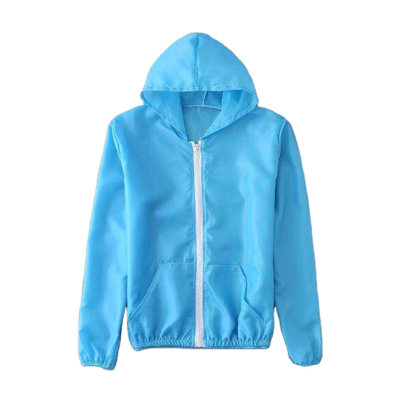 Custom High Quality Sports Jersey Windproof Lightweight Jacket Outdoor Sunscreen Clothing