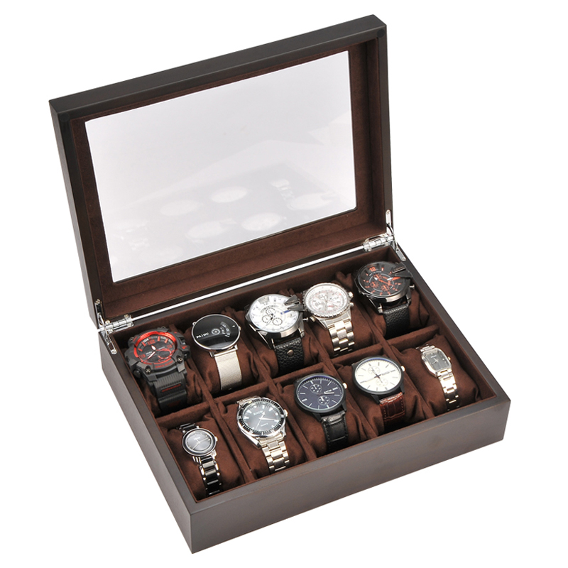 Factory direct custom watch storage boxes   cases wood watch display box