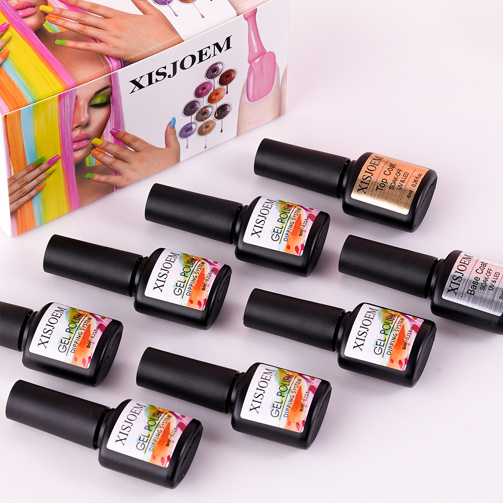 BOLANYA Beginner Kit Nail Gel Polish Learner UV Gel OEM Whole Set 8 Color Gel Nail Polish Private label Varnish