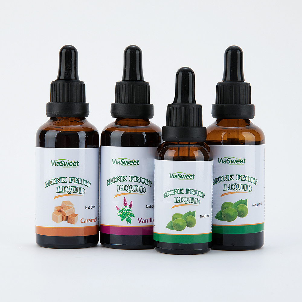Keto diet monk fruit drops, оптовая продажа, без ГМО, 0 калорий, Monk fruit drops, жидкий подсластитель