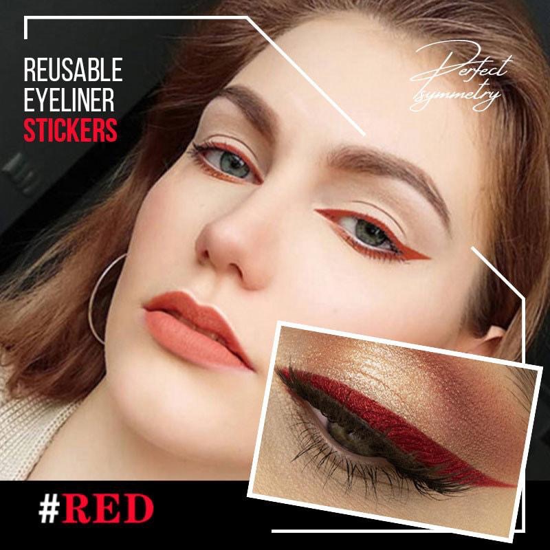 Eyeliner Stickers Invisible Self-Adhesive Eye Line Strip Stickers Instant Glitter Eyeliner