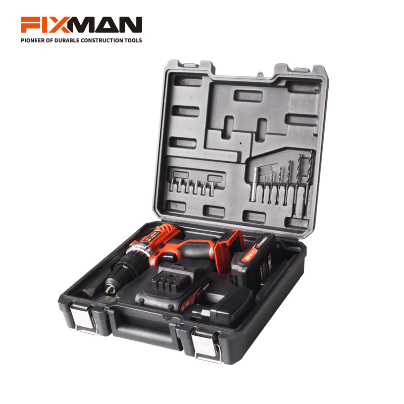 Профессиональная электрическая дрель FIXMAN 18 в, беспроводная дрель, отвертка