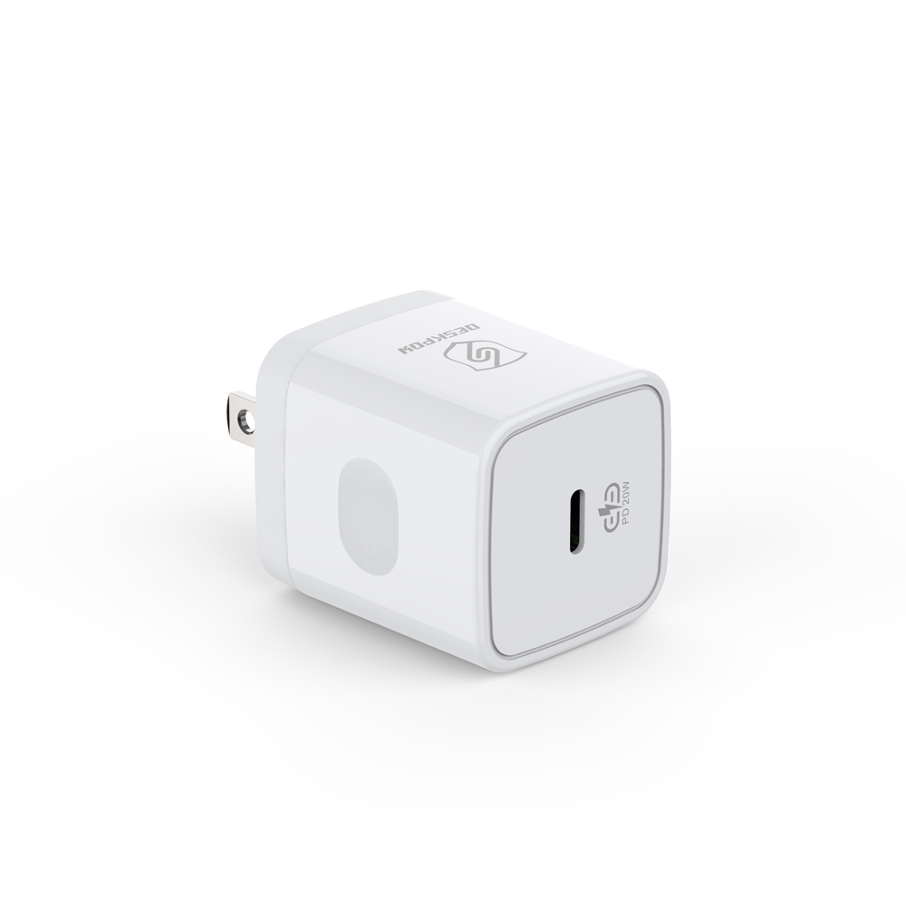 2021 new mobile phone type-C smart fast travel charger US / EU / UK pd20w fast charger
