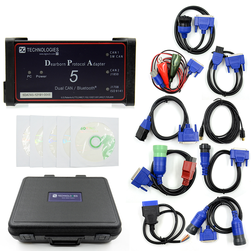 Dearborn Protocol Adapter, Heavy Duty Truck Scanner, CNH Works для Multi-самых лучших брендов с Good Feedback, dpa5, New Arrival 2019