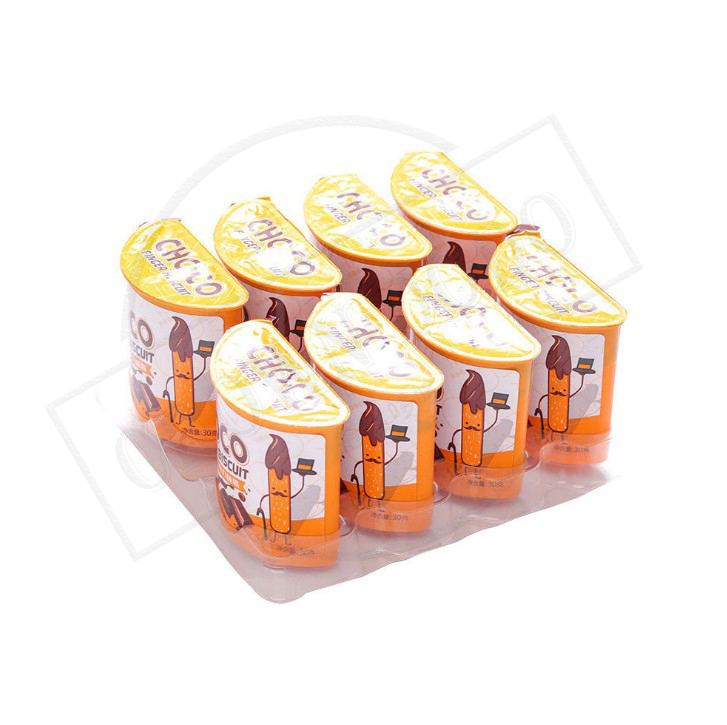 Best quality sweet and salty biscuits and cookies popular snack biscuits coated with dark chocolate finger biscuit for export