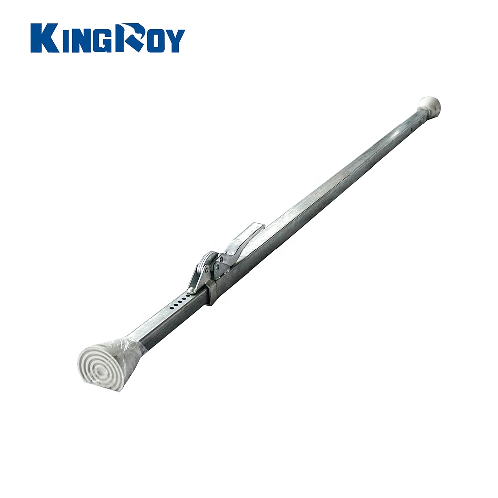 Adjustable 1881mm-2934mm Steel square tube lockable truck transportation logistics cargo bar