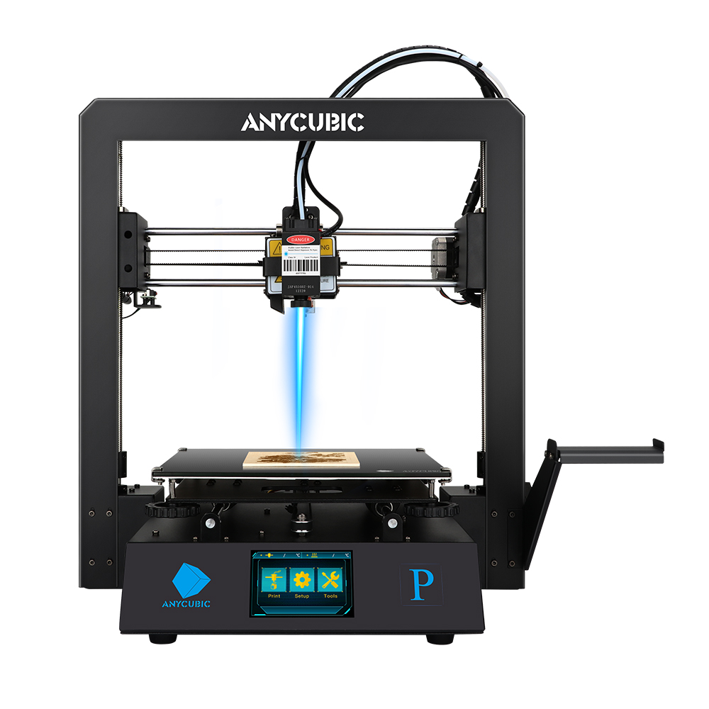 Новинка 2020, настольный лазерный гравировальный 3D-принтер Anycubic Mega Pro для дома и творчества