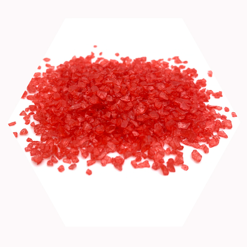 Landscaping Colored Crushed Stone Crushed Glass Gravel