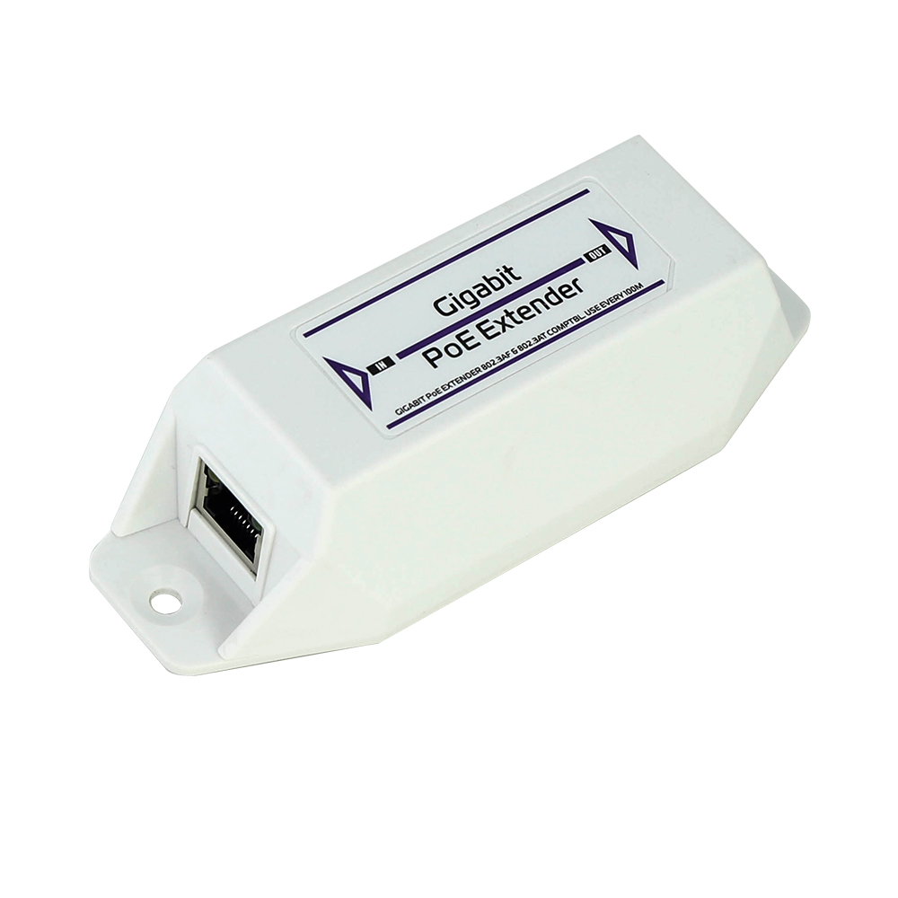 One Channel 10/100/1000M POE Extender gigabit POE Extender