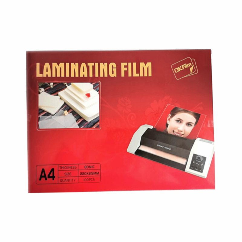 Guangzhou huada wholesale Laminating pouches film sheets 4R lamination film 80MIC