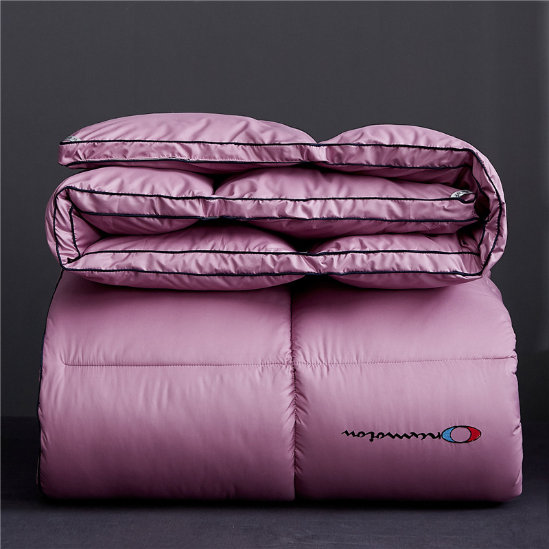Fluffy comforter Soft Touch Microfiber Duvet Double Size Home Basic bed Comforter set