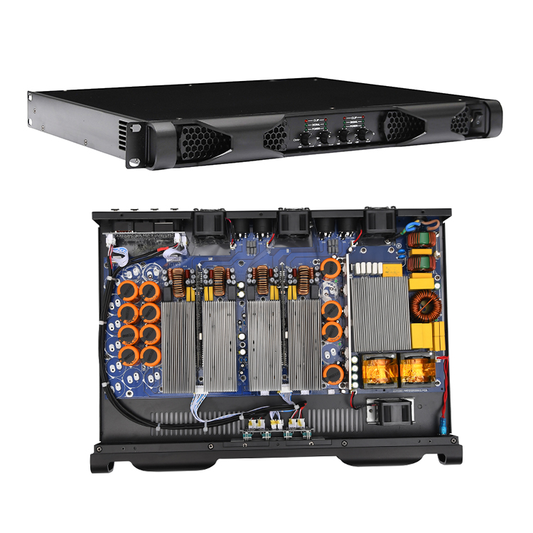 Класс d 1U 4 четыре канала 400w 500w 600w 700w Индонезия Камбоджа Бангладеш мощность эквалайзер max усилитель усилителя трубки