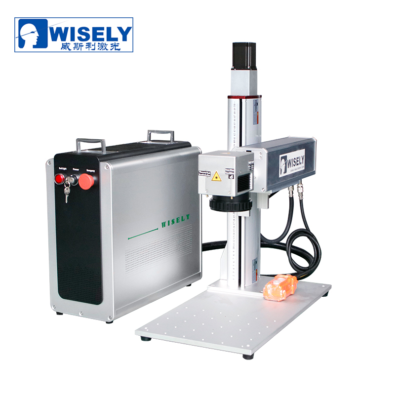 WISELY Laser Marking Machine, Laser для Metal и Plastic с Rotary, JPT MOPA, 20W, 30W, 60W